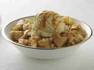 Caramelised Apples and Vanilla Ice Cream_75