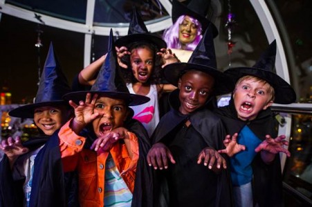 halloween on london eye