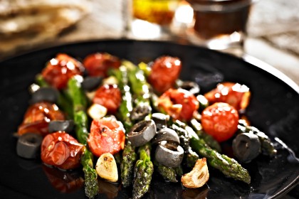 Fragata roasted tomato salad Valentine Menu