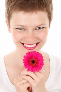 Attractive Beautiful Beauty Face Female Flower