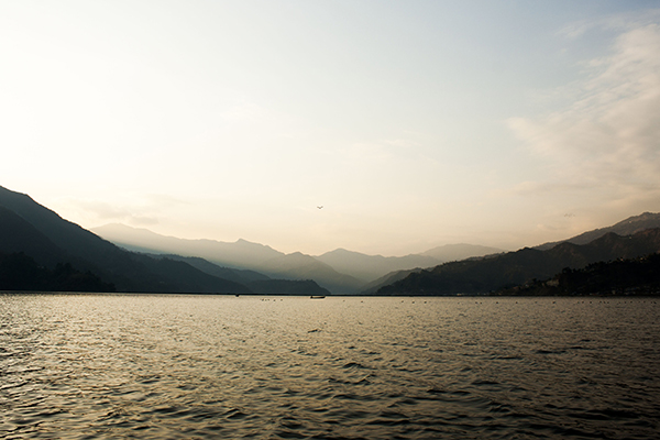 lake-Landscapes at dusk