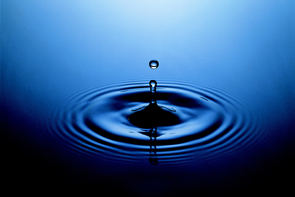 water-blue