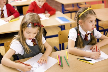 back to school kids