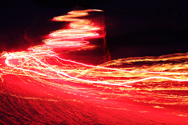 alps-Light trails