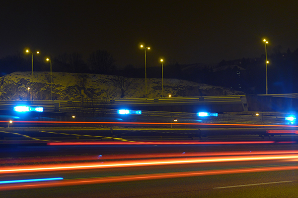 night-Light trails