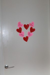 post-it notes valentine messages
