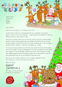 NSPCC Letter from Santa