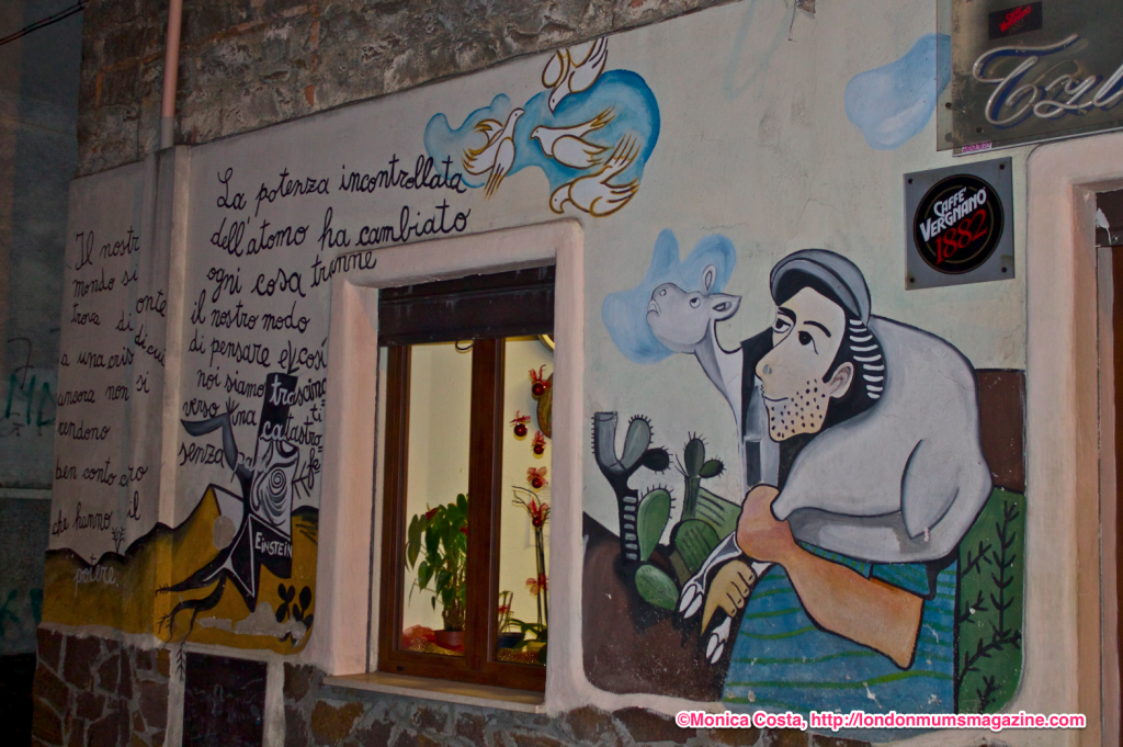 Orgosolo murales Sardinia travel with kids London Mums magazine 37