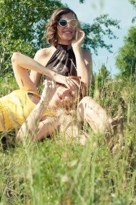 Girls Summer Sun Smiles Joy Friends Stroll