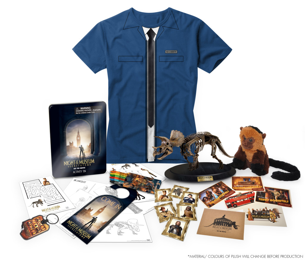 Night At the Museum: Secret of the Tomb goodies
