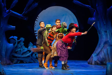 Room on the Broom Production photographs for Room on The Broom,KW & NB Ltd, October 2014