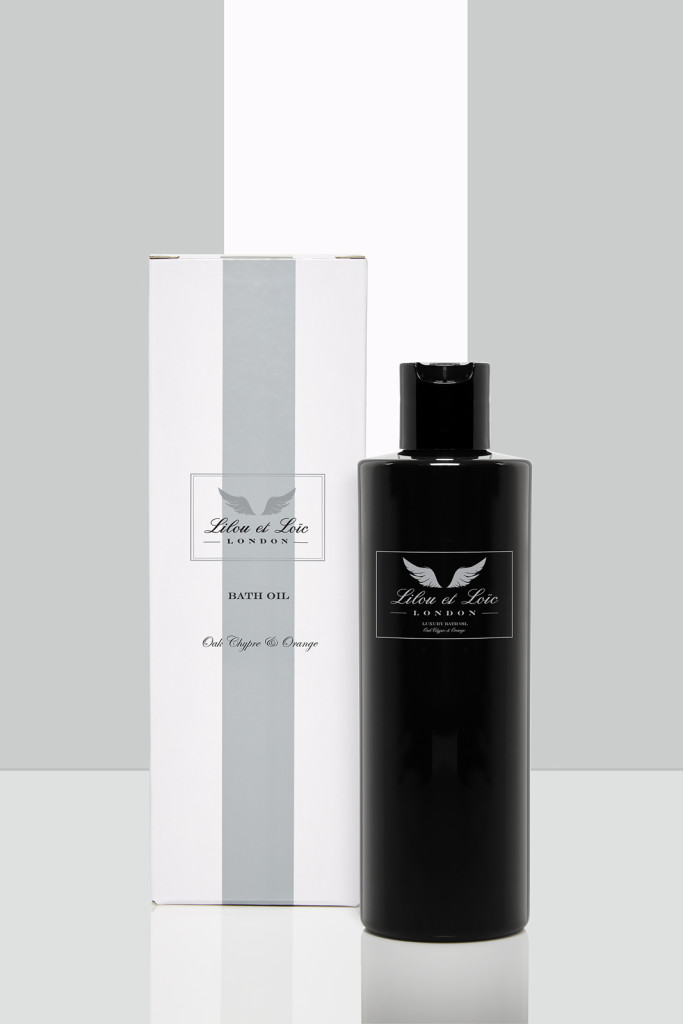 valentine perfume Lilou et Loic Men's Destress Bath Oil