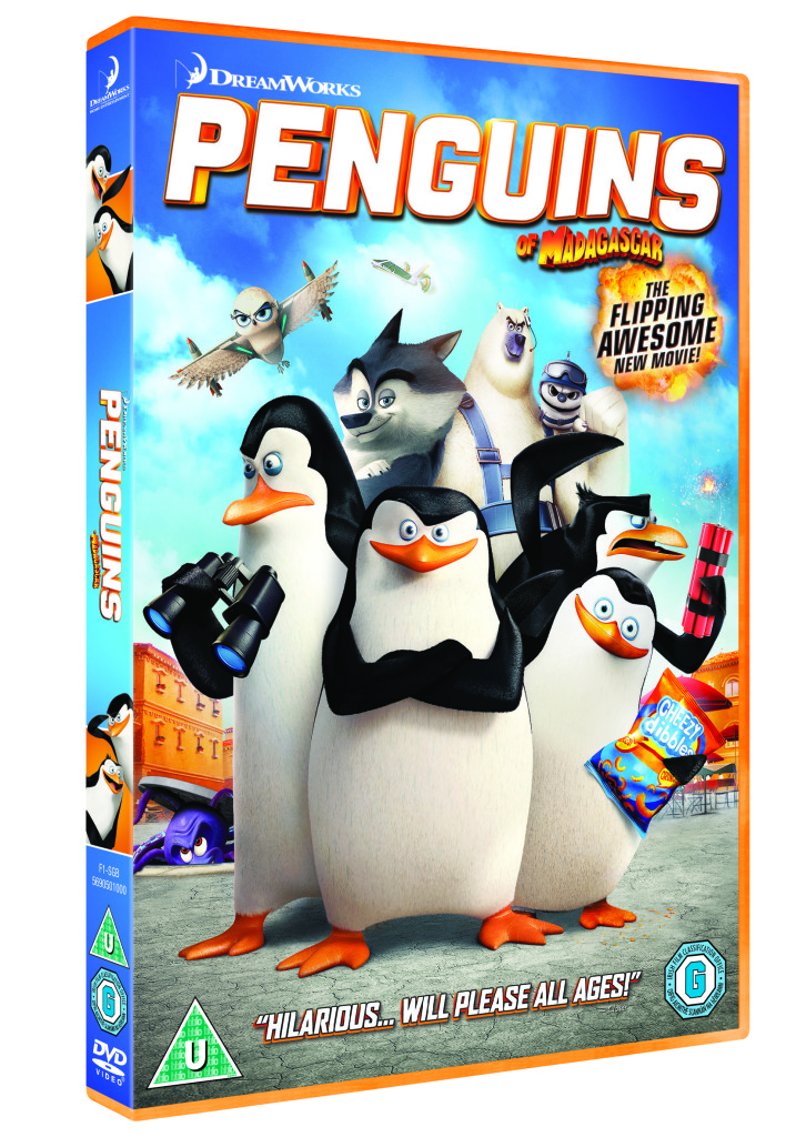 comp penguins of Madagascar DVD 3D