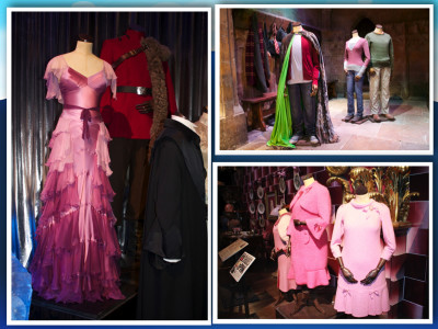 Harry Potter Sttudio Tour Costumes london Mums magazine collage