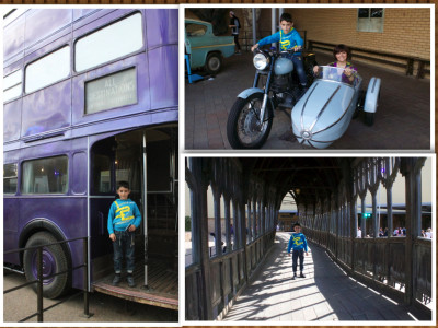 Harry Potter Tour photo opportunities London Mums magazine collage