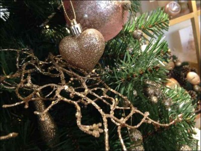 Baubles & Christmas Tree Decorations glitter