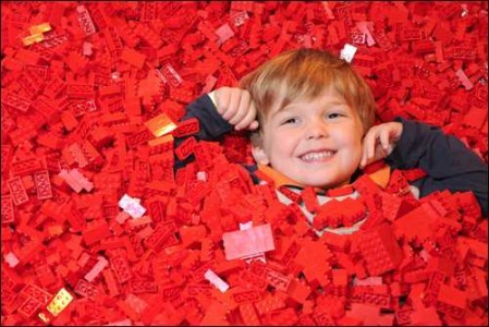 brick Buried in red