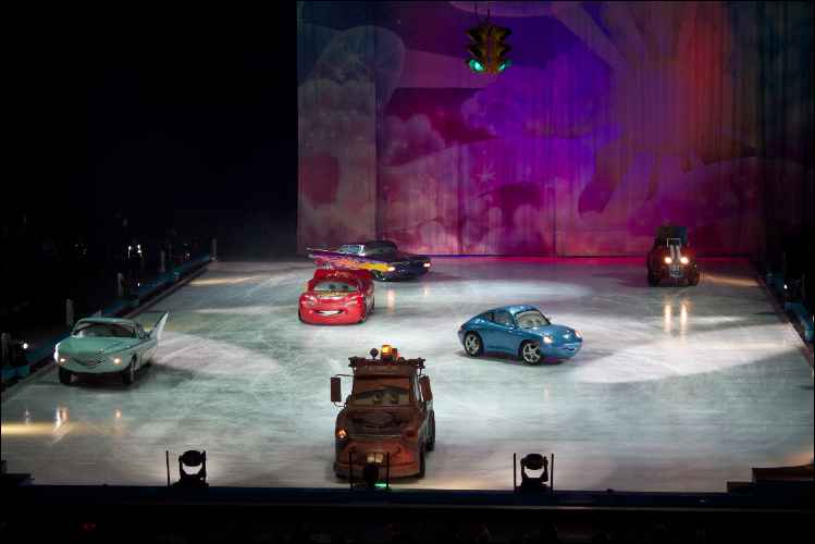 Disney on Ice London Kids First reactions cars