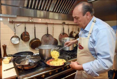 Exclusive interview with Celebrity Chef Gennaro Contaldo including his top pasta tips TD2_5161