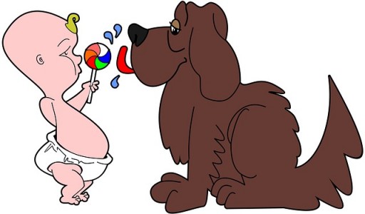 Dog and Baby