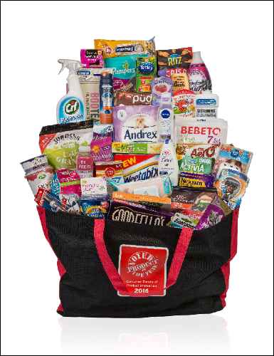 Product of the Year 2016 Goodie Bag worth £185 All Winners BAG[1]