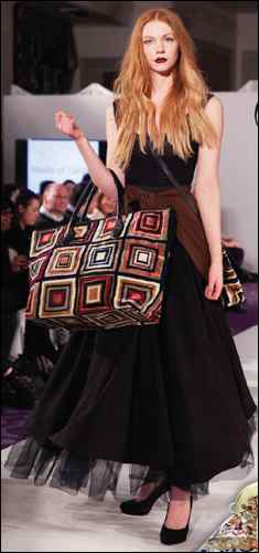 made of carpet big bag