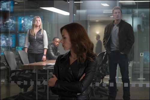 black widow captain america marvel stars