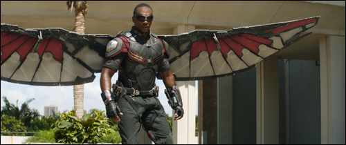 marvel stars falcon captain america