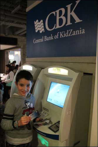 Kidzania london diego kidzos credit card
