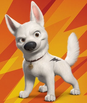 dogs in films bolt