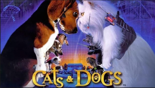 dogs in films cats and dogs