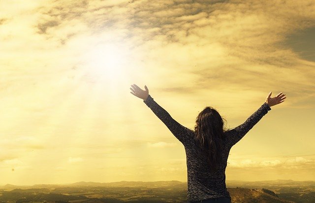 sunlight woman