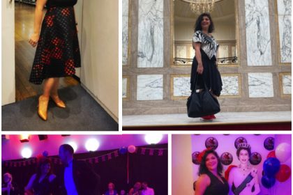 Monica Costa dancing shoes collage