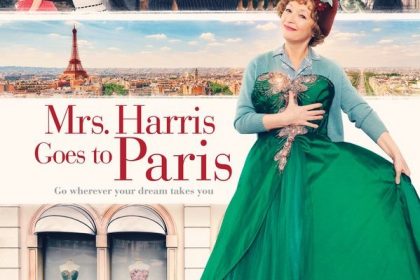 Mrs Harris Goes to Paris movie poster