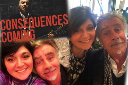 glen matlock sex pistols and monica costa london mums magazine posing in funny selfies