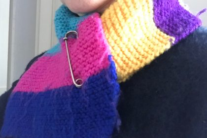 how to knit mum's scarf