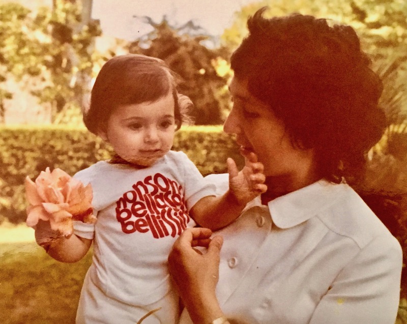 baby with mum 