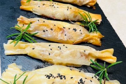 Brie & Cherry Phyllo BonBons