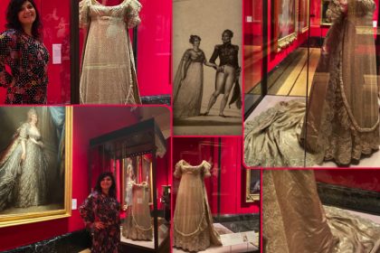 Dressing the georgians exhibition buckingham palace princess charlotte wedding gown