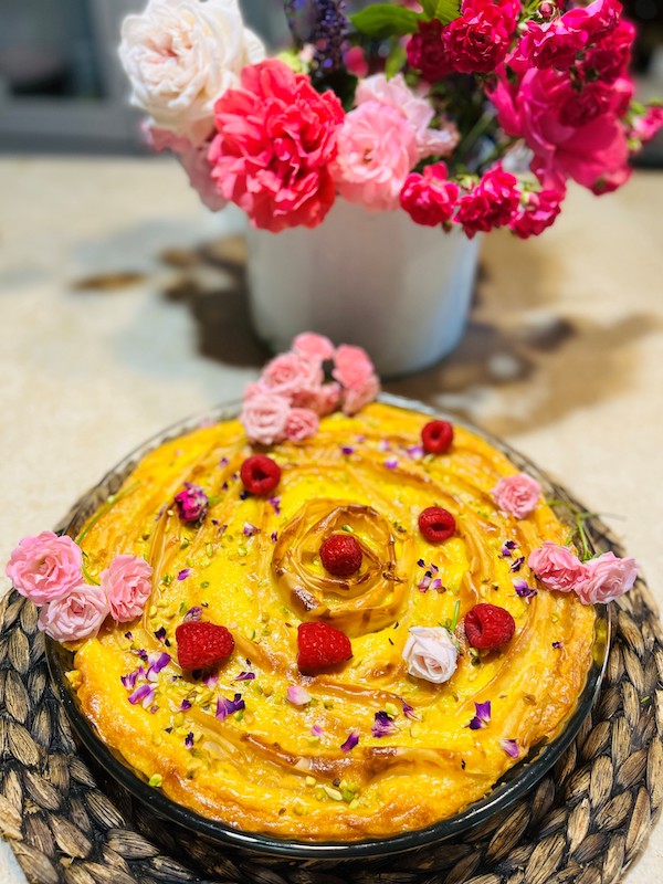 Raspberry and Lemon Phyllo Pie