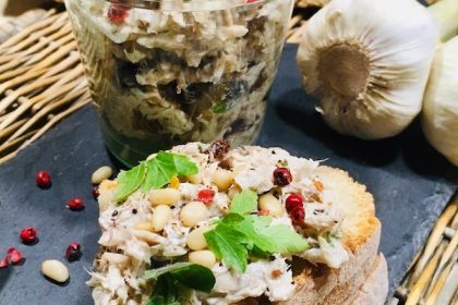 Sardine Rillette with Dried Cranberries