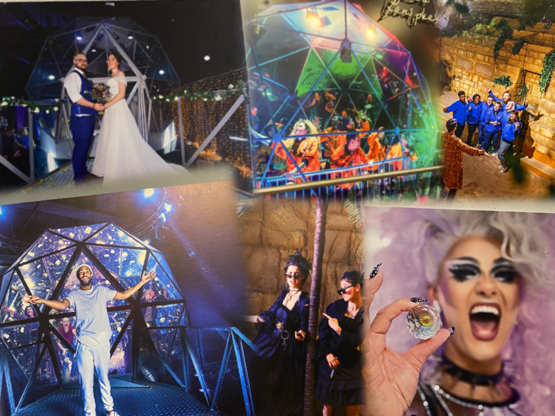 the crystal maze live experience collage