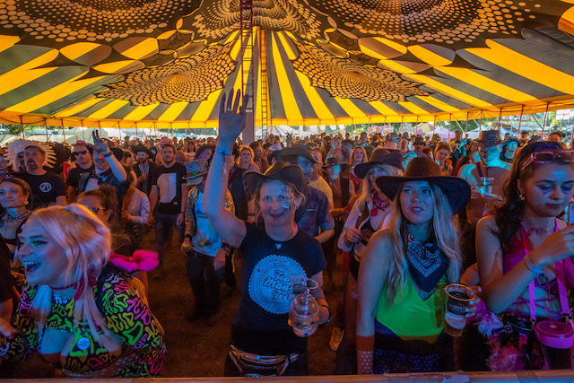 people at festival