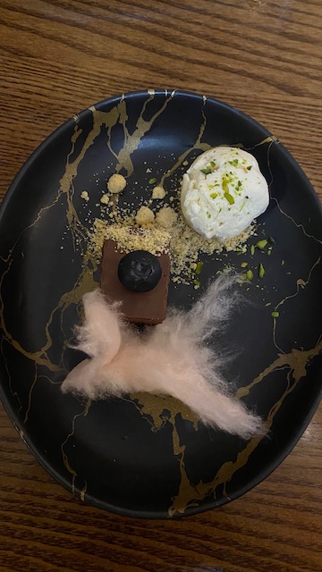 colonel saab indian cuisine chocolate dessert
