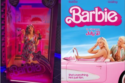 Barbie movie London Mums magazine collage