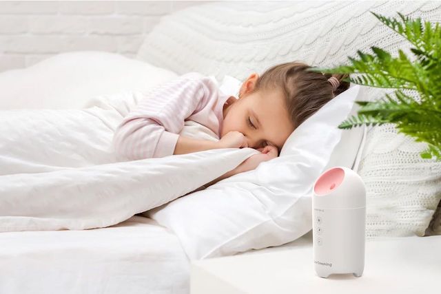 glow dreaming baby sleeping