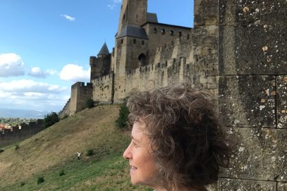 Carcassonne in Occitanie, South-Eastern France,