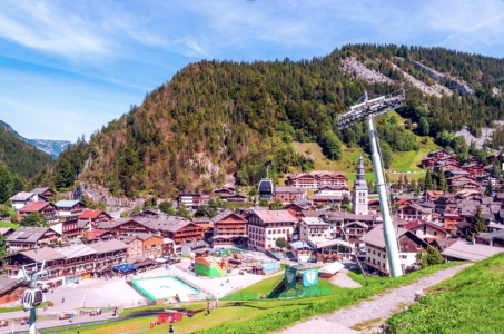 travel with kids Megeve france