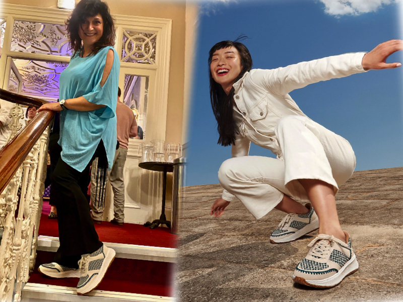 FitFlop trainers A stylish solution for busy mums collage