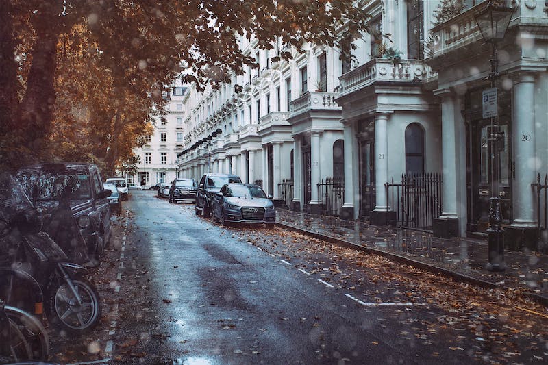 London in autumn
